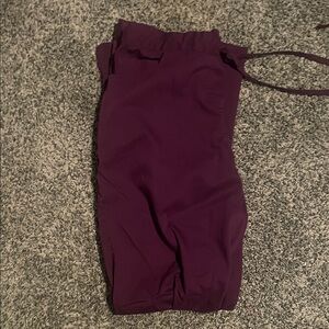 Purple Drawstring scrub  Pants medium tall
